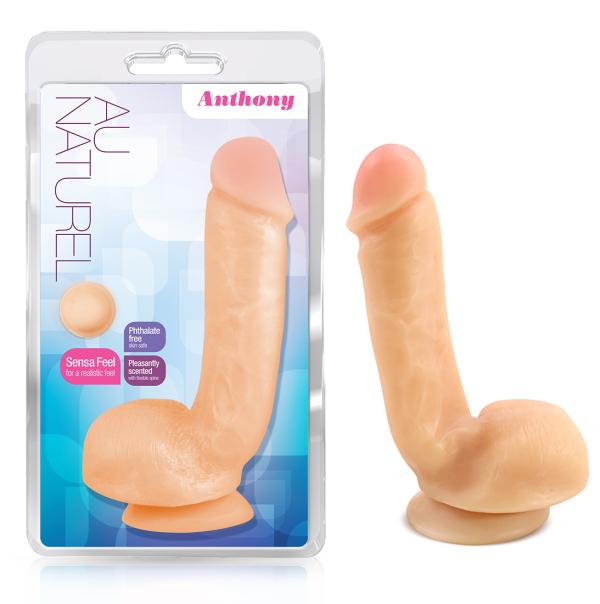 Anthony - Au Naturel - Gode Réaliste - Blush
