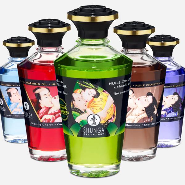 Baisers Intimes - Huile Chauffante Aphrodisiaque - Shunga (1)