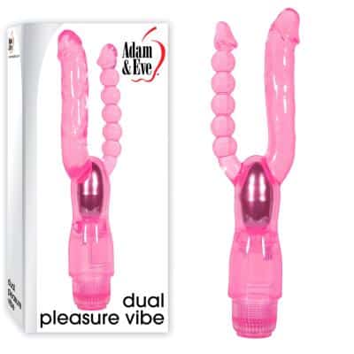 Dual Pleasure Vibe - Vibrateur Pénétration Double - Adam & Eve