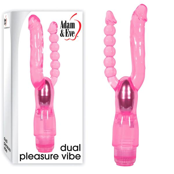 Dual Pleasure Vibe - Vibrateur Pénétration Double - Adam & Eve