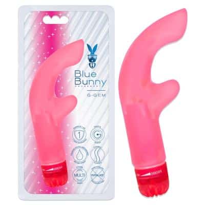 G-Gem - Vibrateur Point G - Blue Bunny