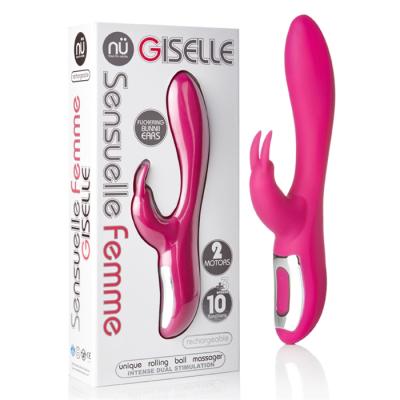 Giselle Rolling Ball - Sensuelle Femme - Vibrateur Rechargeable Double Stimulation - Nü
