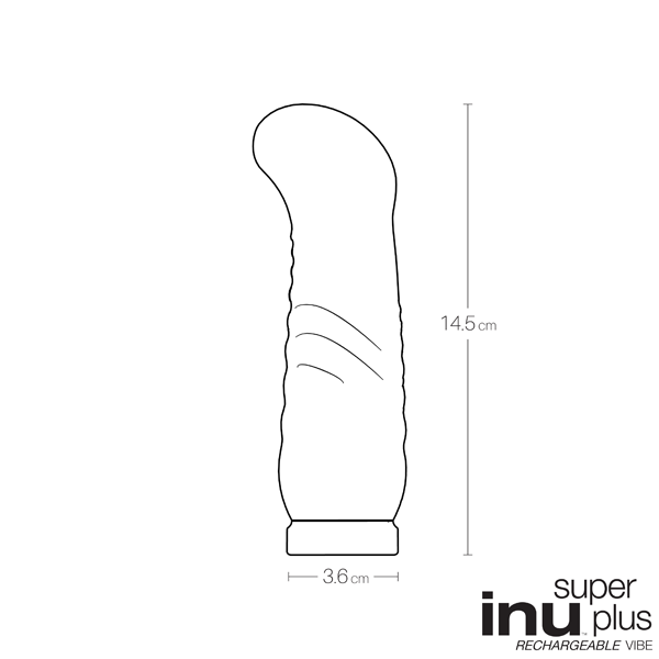 Inu Super Plus Vibe - Vibrateur Point G Rechargeable - VèDO – Image 6