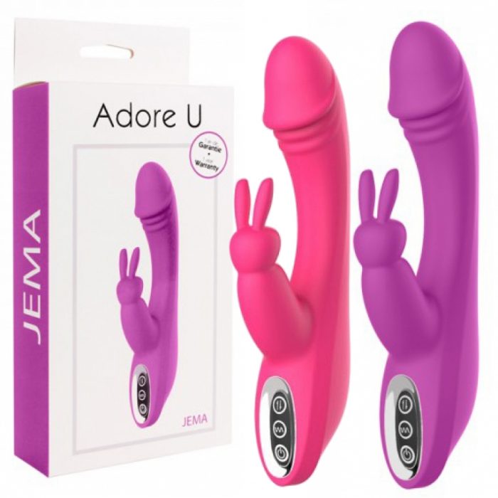 Jema - Vibrateur Rechargeable - Double Stimulation - Adore U