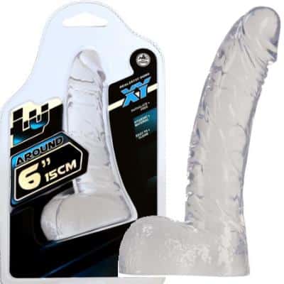 Luxy 6 - Gode - Clear Stone Series