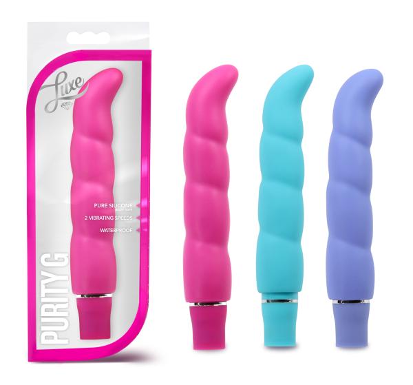 Purity G - Luxe - Vibrateur Silicone - Blush