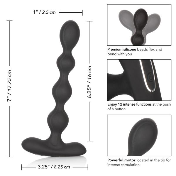 Slender Beads - Eclipse - Boules Anales Rechargeable - California Exotics