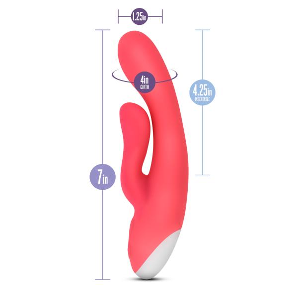 Trix - Hop - Vibrateur Double Stimulation Rechargeable - Blush – Image 7