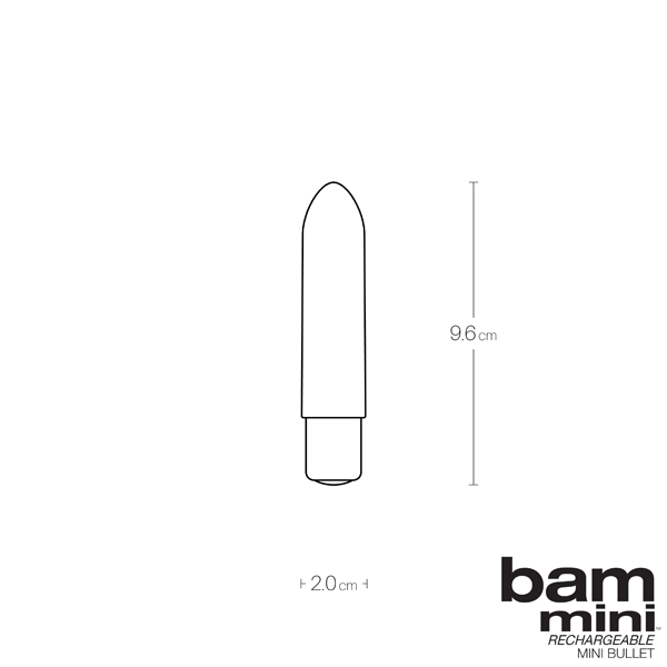 Bam Mini - Oeuf Vibrant Rechargeable - VèDO – Image 8