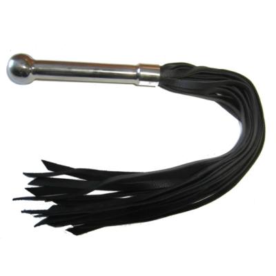 Flogger with Smooth Stainless Steel Handle - Fouet - Xbliss