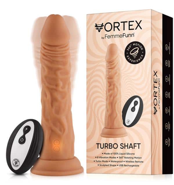 Wireless Turbo Shaft - Vortex Series 2.0 - Vibrateur Réaliste Rechargeable - FemmeFunn