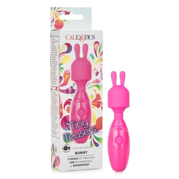 Bunny Tiny Teasers - Mini-Vibromasseur Rechargeble - California Exotics