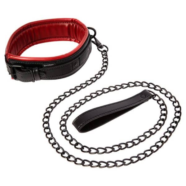 Collar and Leash Saffron - Collier et Laisse - Sportsheets