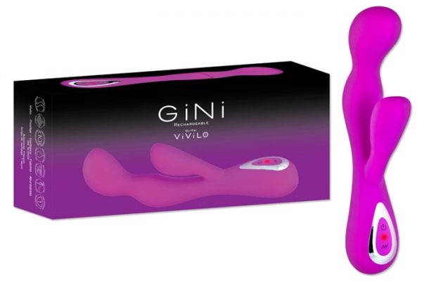 Gini - Vibrateur Rechargeable Double Stimulation - Vivilo
