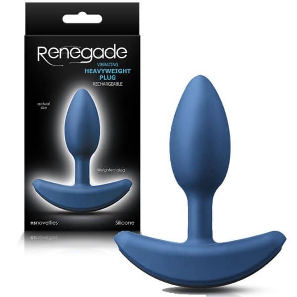 Heavyweight Plug - Renegade - Plug Anale avec Poids Rechargeable