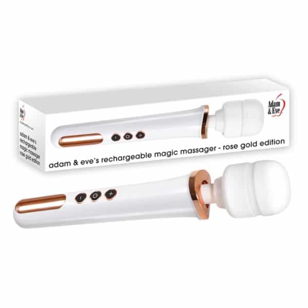 Magic Massager Rose Gold Edition - Vibromasseur Rechargeable - Adam & Eve