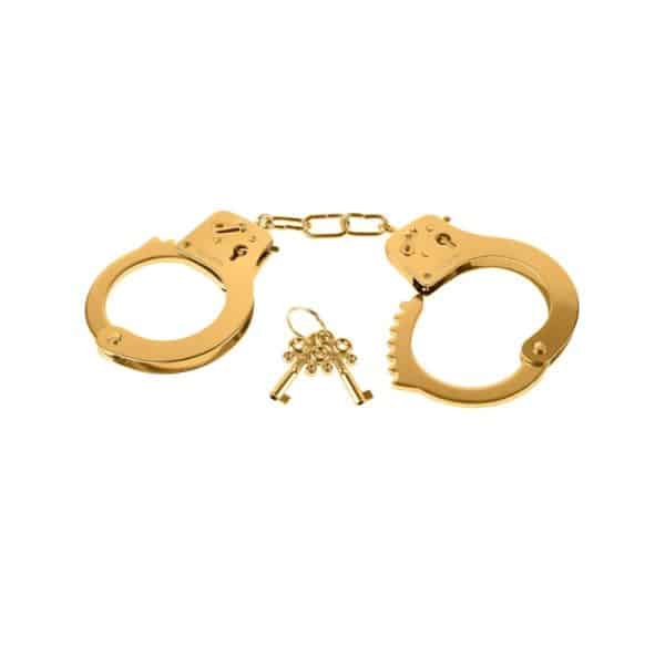 Metal Cuffs - Menottes - Fetish Fantasy Gold – Image 2