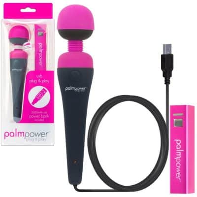 Plug & Play Massager - Vibromasseur Rechargeable - Palm Power