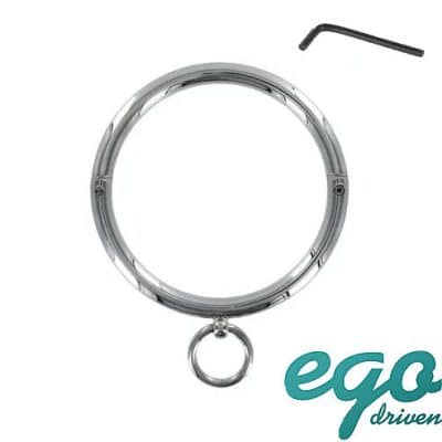Round Bar Slave Collar - Collier en Métal - Ego Driven