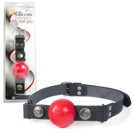 Silicone Ball Gags Removable Ball - Bâillon - Spartacus