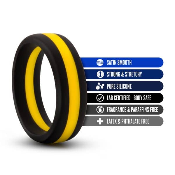 Silicone Go Pro Cock Ring - Performance - Anneau d'Érection - Blush – Image 5