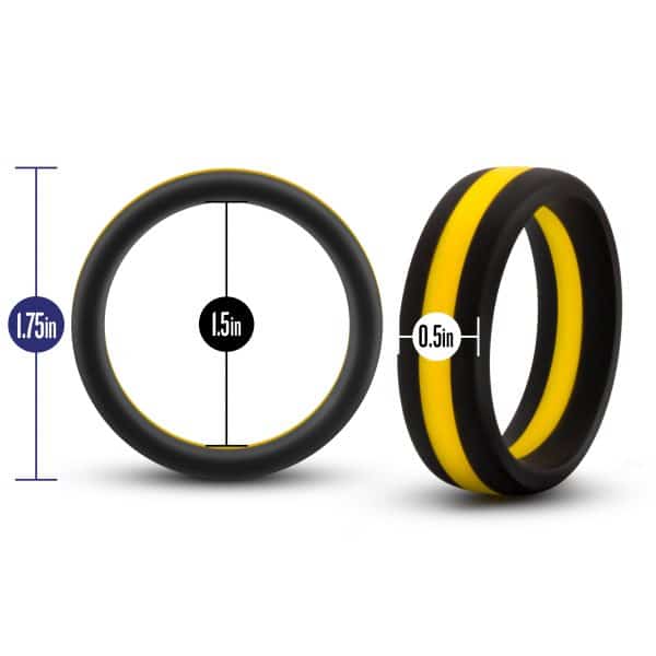 Silicone Go Pro Cock Ring - Performance - Anneau d'Érection - Blush – Image 4
