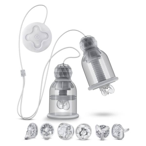Titillator Temptasia - Pompes à Mamelons Rechargeables - Blush – Image 5