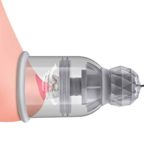 Titillator Temptasia - Pompes à Mamelons Rechargeables - Blush – Image 7