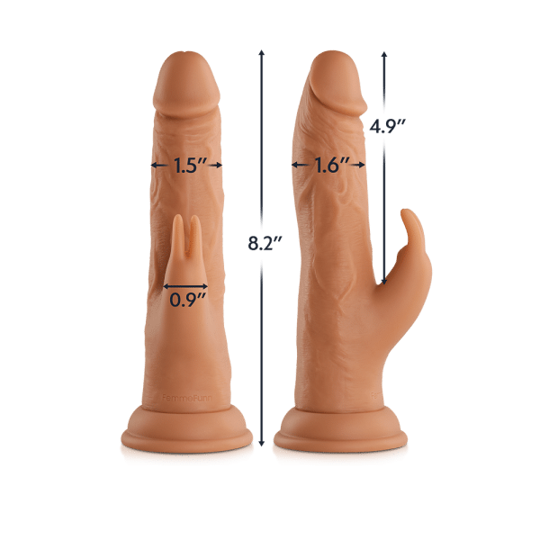 Wireless Turbo Rabbit - Vortex Series - Vibrateur Double Stimulation Rechargeable à Distance - FemmeFunn