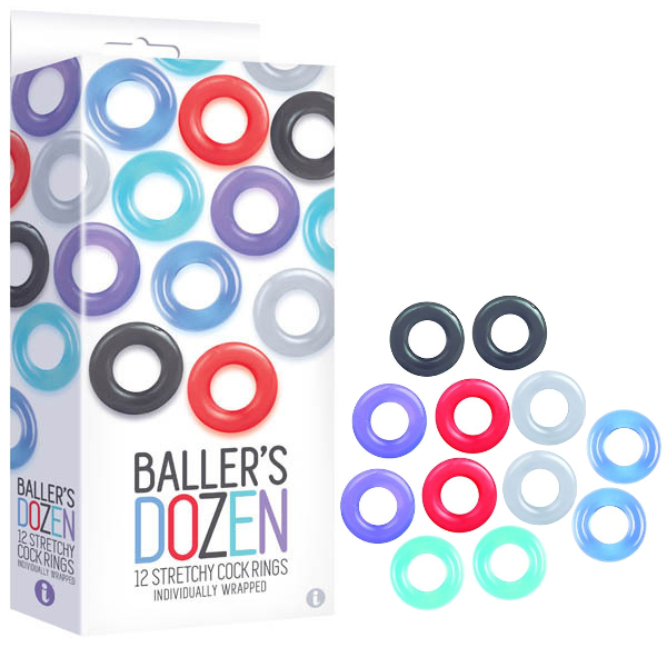 Ballers Dozen - Ensemble d'Anneaux Péniens - Icon Brands