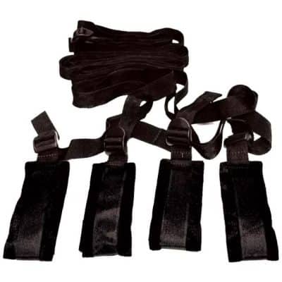 Bed Bondage Restraint Kit - Sex & Mischief - Système d’Attaches Sous le Lit - Sportsheets