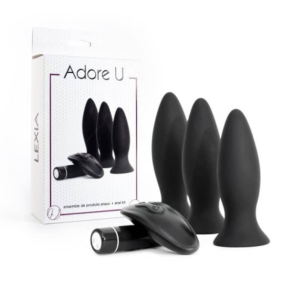 Lexia - Plug Anales Vibrantes à Distance - Adore U