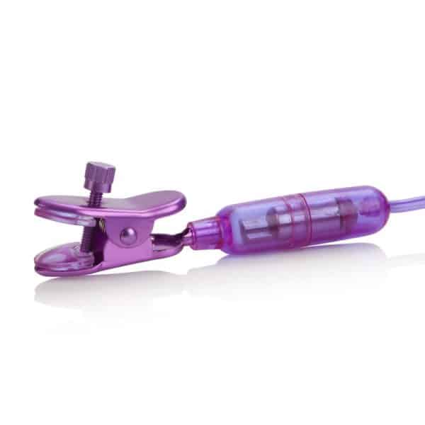 Petite Vibrating Nipple Teasers - Pinces à Mamelons Vibrantes - California Exotics