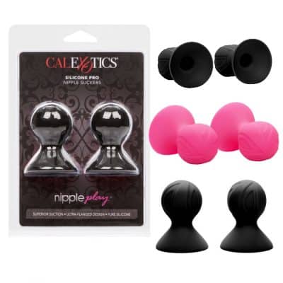 Silicone Pro Nipple Suckers - Ventouses à Mamelons - California Exotics