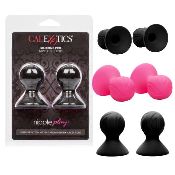 Silicone Pro Nipple Suckers - Ventouses à Mamelons - California Exotics