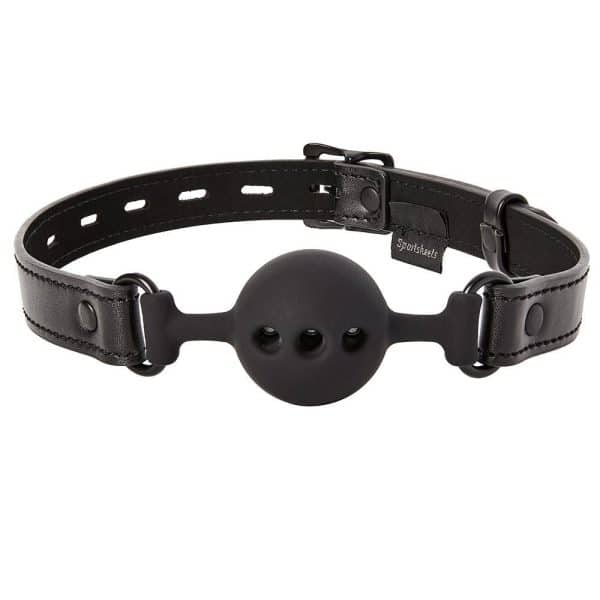 Breathable Ball Gag Saffron - Bâillon - Sporsheets – Image 2