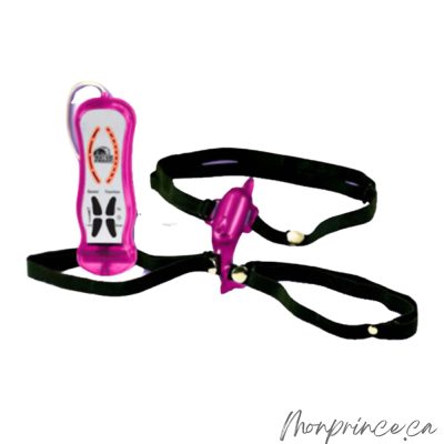 Waterproof Interactive Mini Dolphin - Sangles avec Stimulateur Clitoridien - California Exotics