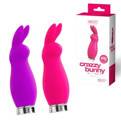 Crazzy Bunny - Masseur Clitoridien Rechargeable - VèDO