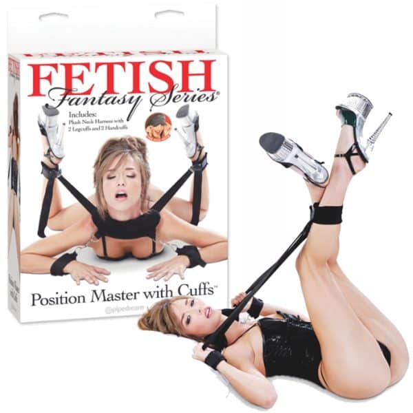 Position Master With Cuffs - Sangle de Position avec Menottes - Fetish Fantasy Series