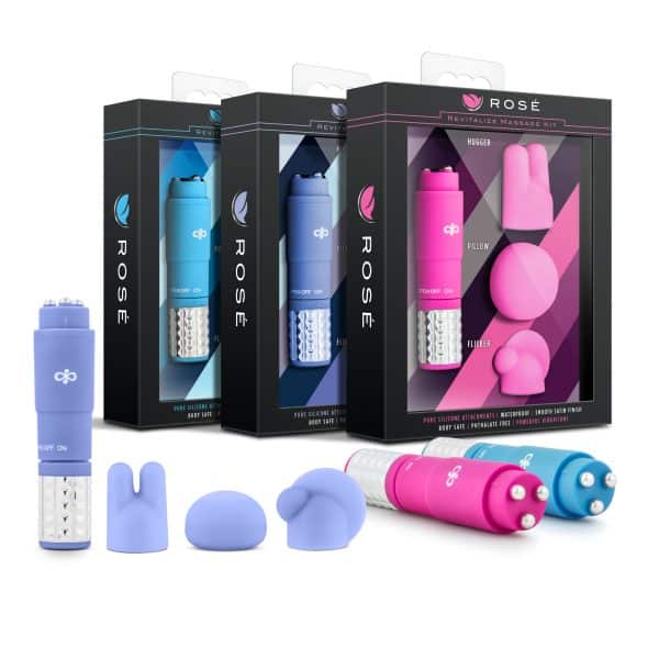 Revitalize Massage Kit - Ensemble de Masseur Clitoridien - Blush