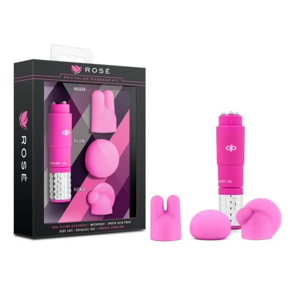 Revitalize Massage Kit - Ensemble de Masseur Clitoridien - Blush – Image 4