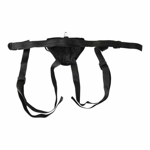 Vibrating Black Velvet Strap-On - Harnais -  Sportsheets – Image 3