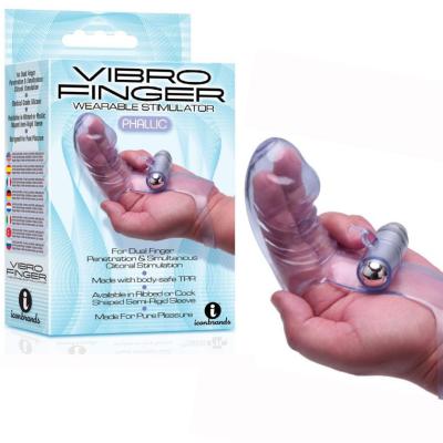 Vibro Finger Wearable Stimulator Phallic - Doigt Vibrant - Icon Brands