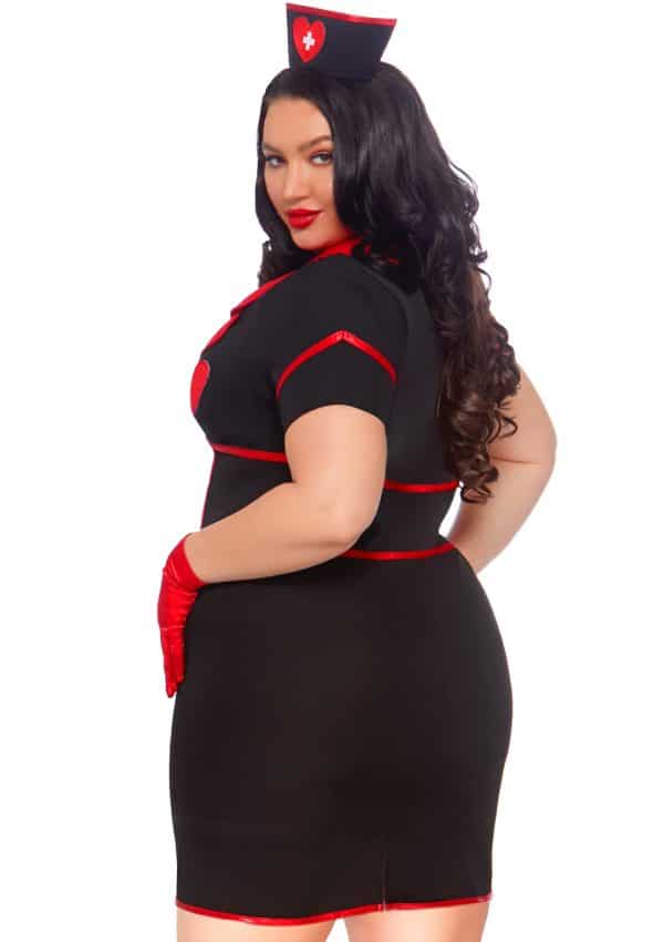 Bedside Babe -Infirmière - 86857X - Grande Taille - Leg Avenue – Image 3