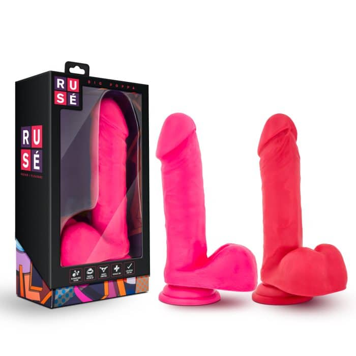 Big Poppa - Rusé - Gode en Silicone - Blush