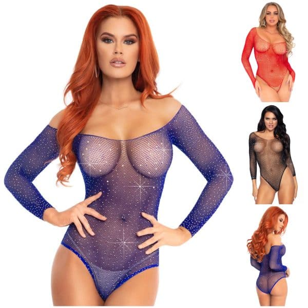 Body en Filet avec Strass - 89231 - Leg Avenue