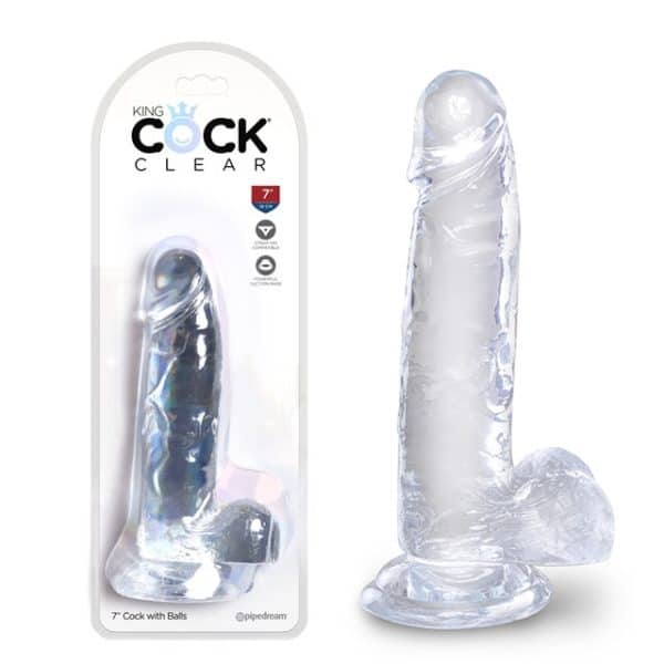 Cock with Balls 7 - Gode - King Cock Clear