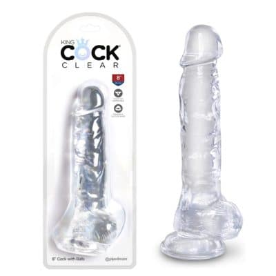 Cock with Balls 8 - Gode - King Cock Clear