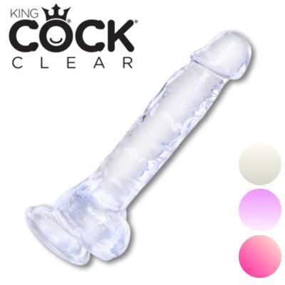 Cock with Balls 8 - Gode - King Cock Clear