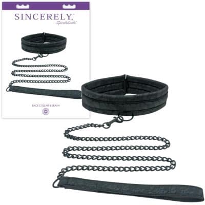 Lace Collar And Leash - Sincerely - Collier et Laisse - Sporsheets